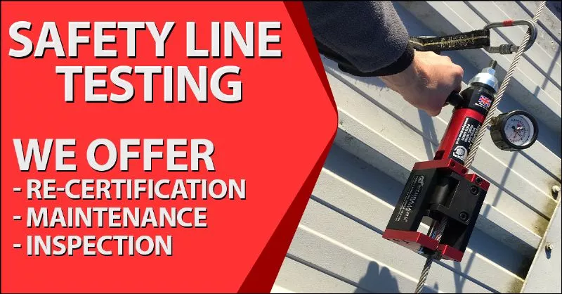Safety Line Testing Reading Industrial Roofing - Reading, Berkshire